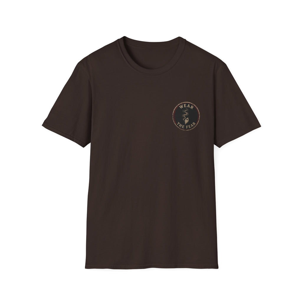 Wear The Fear Round Logo T‑Shirt — Wicked Ouija Party T-Shirt