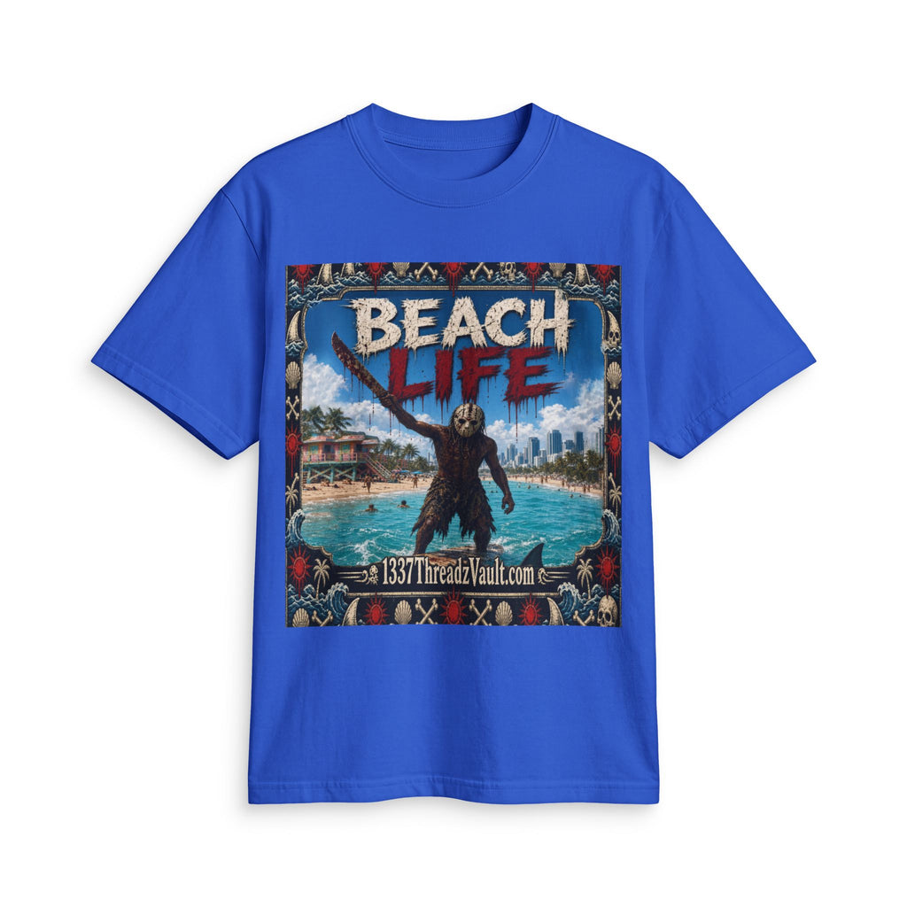 Beach Life Graphic Tee — "Wear The Fear" Surf Vibe T-Shirt