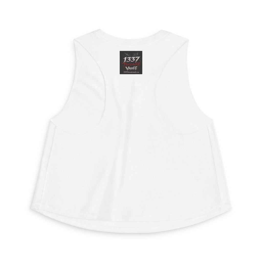 Horror Whore Crop Top — Retro M Horror Graphic