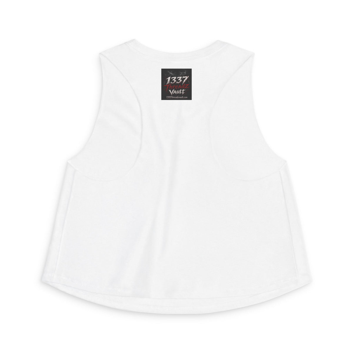 Horror Whore Crop Top — Retro M Horror Graphic