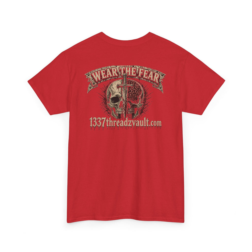 No Brainer Skull Tee —Gothic Skeleton Graphic T-Shirt