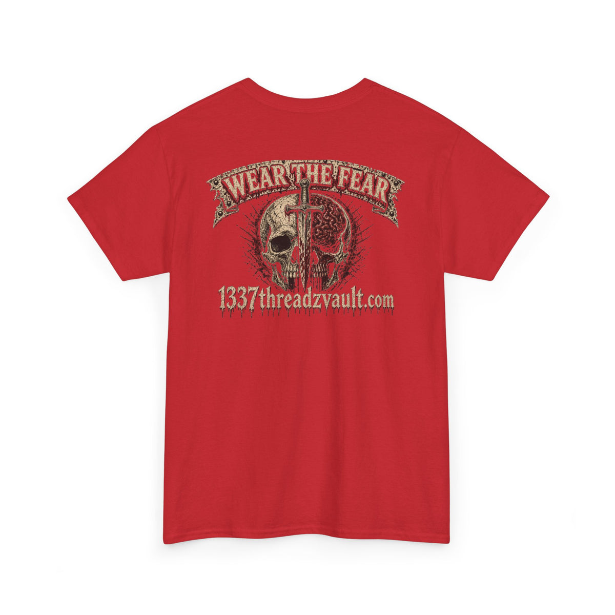 No Brainer Skull Tee —Gothic Skeleton Graphic T-Shirt