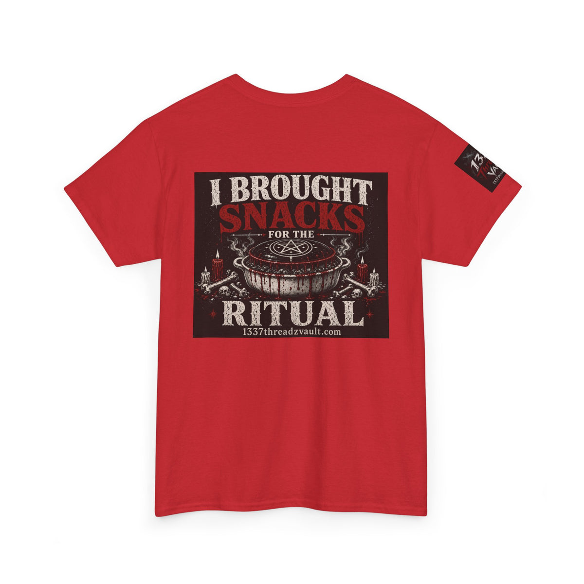 Snack Ritual T‑Shirt — “I Brought Snacks for the Ritual” Graphic Tee