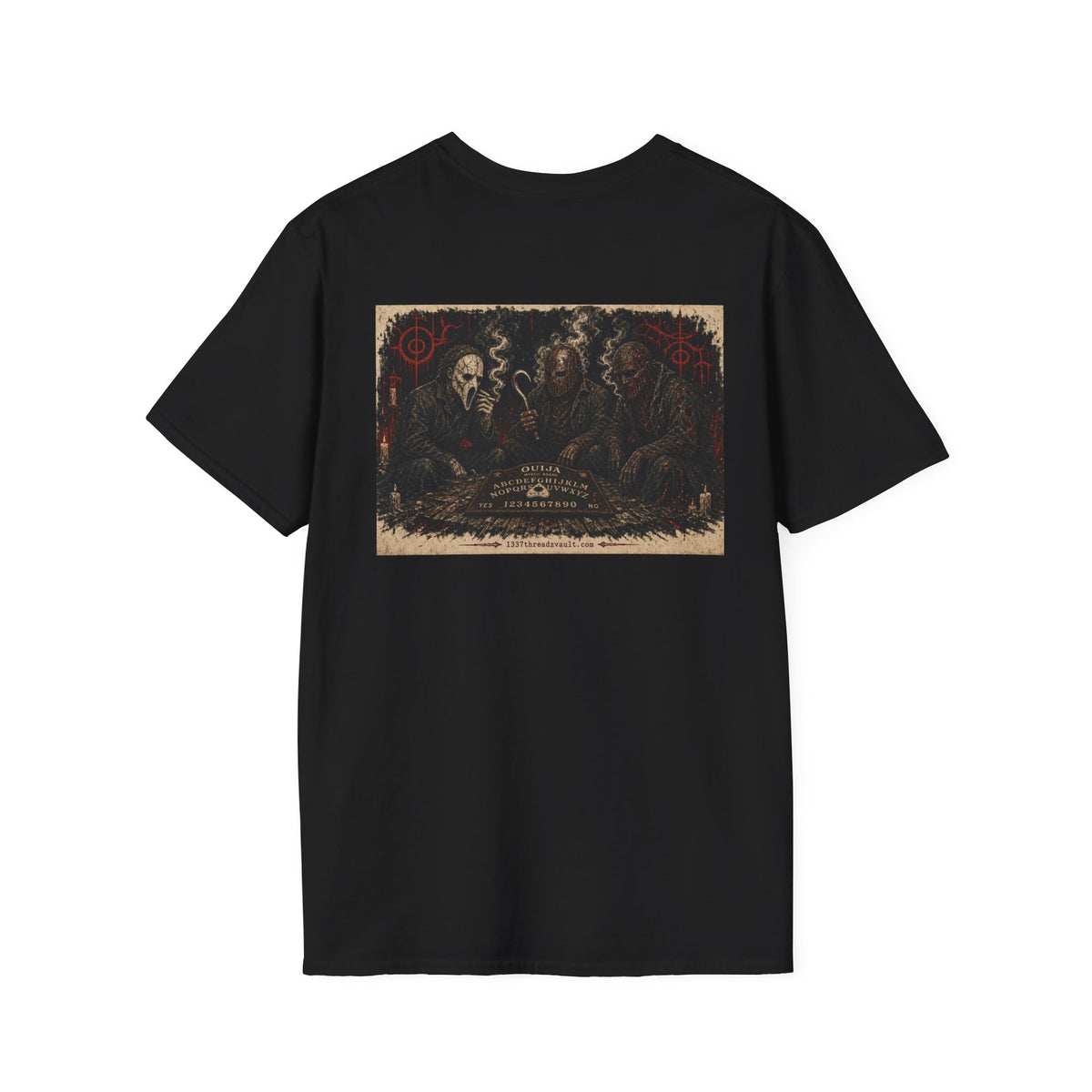 Wear The Fear Round Logo T‑Shirt — Wicked Ouija Party T-Shirt