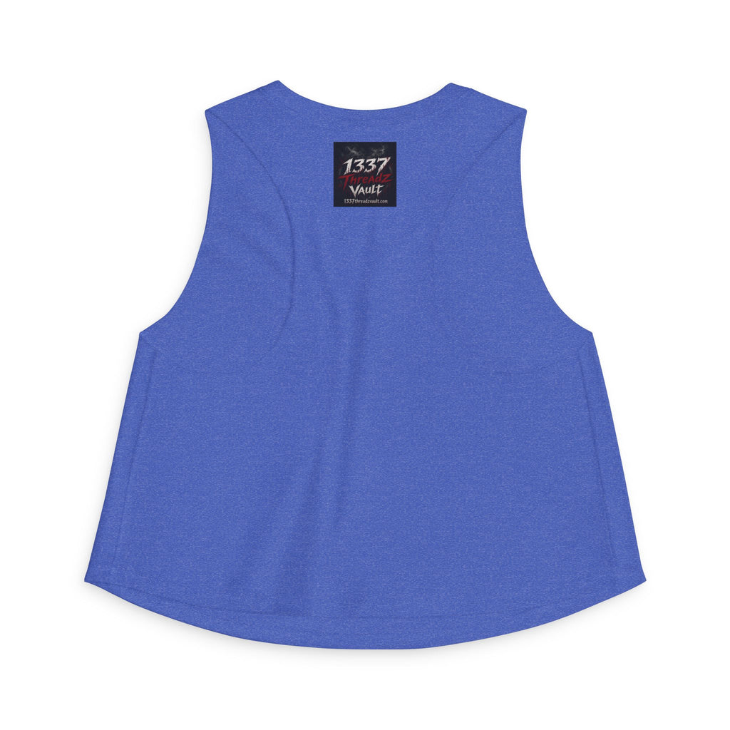 Horror Whore Crop Top — Retro M Horror Graphic