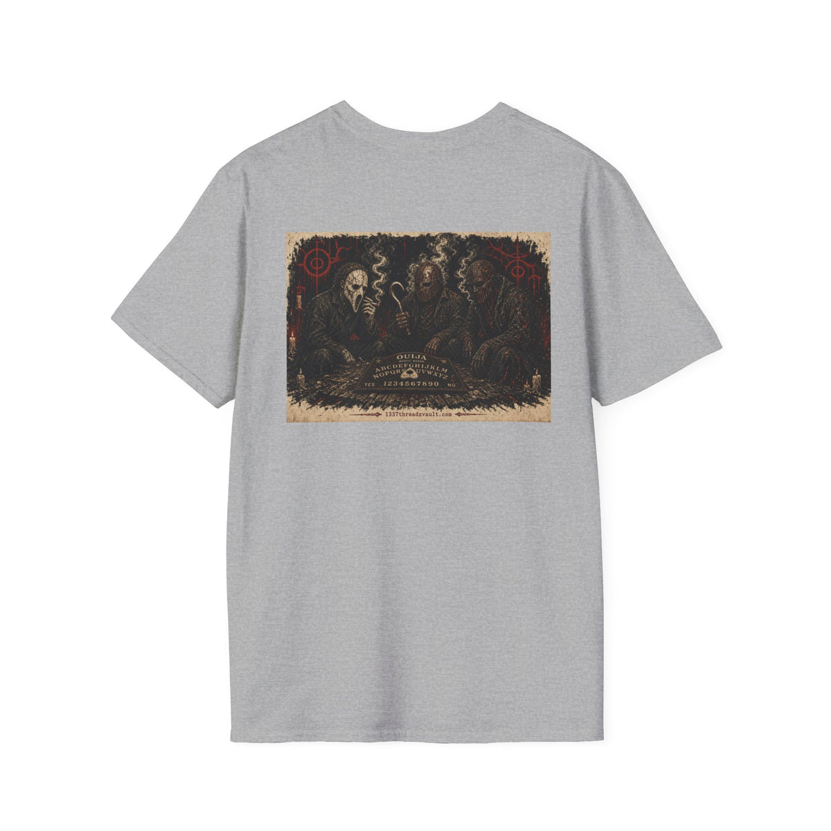 Wear The Fear Round Logo T‑Shirt — Wicked Ouija Party T-Shirt