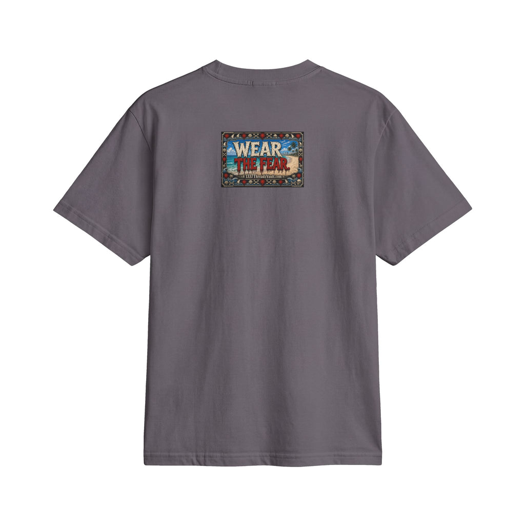 Beach Life Graphic Tee — "Wear The Fear" Surf Vibe T-Shirt