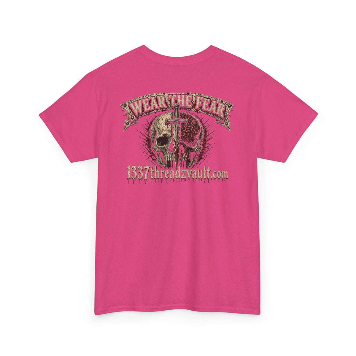 No Brainer Skull Tee —Gothic Skeleton Graphic T-Shirt