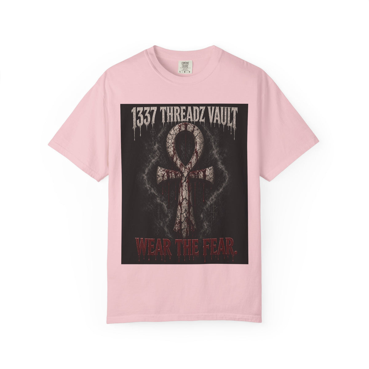 Wear The Fear T-Shirt — 1337 Threadz Vault Ankh Graphic Tee