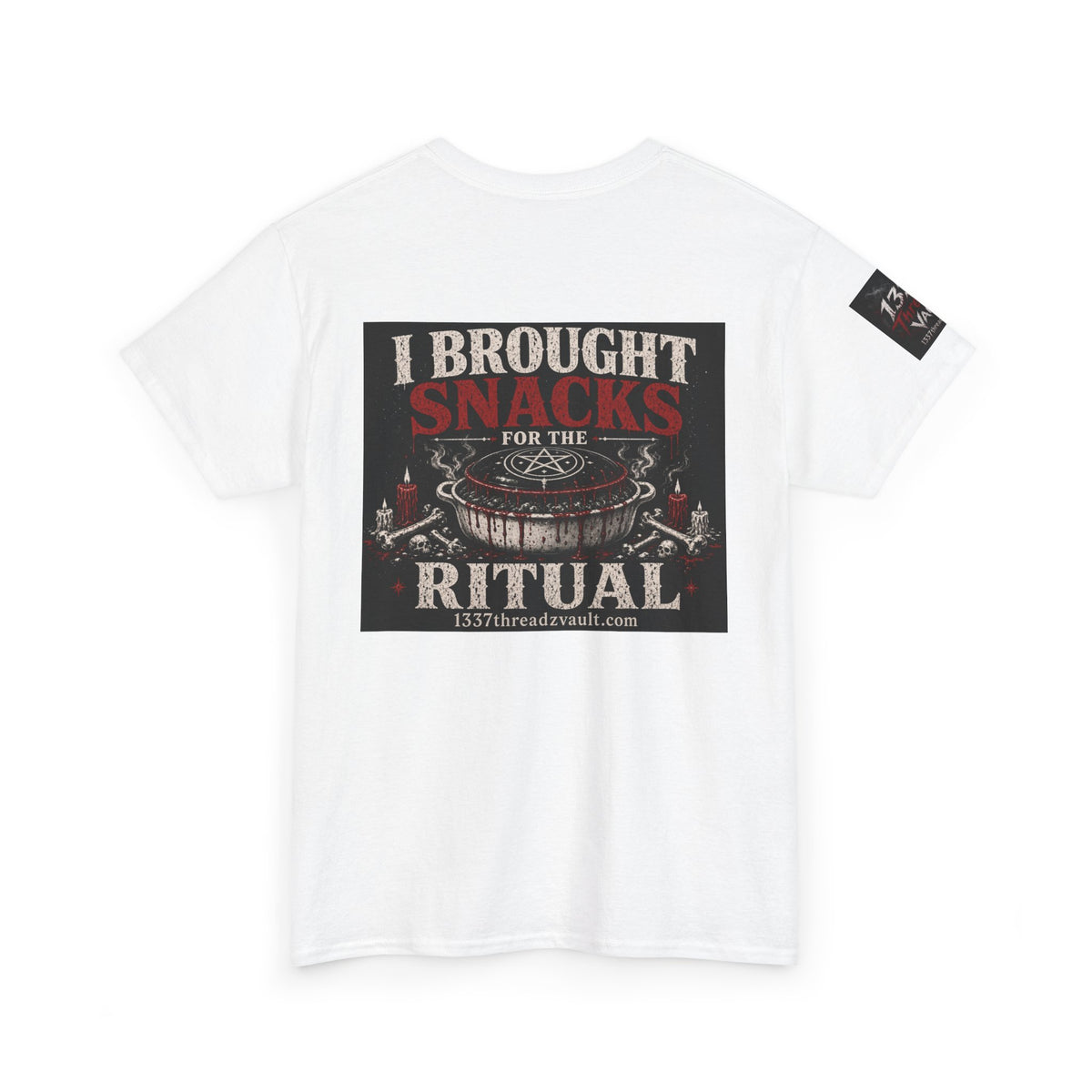 Snack Ritual T‑Shirt — “I Brought Snacks for the Ritual” Graphic Tee