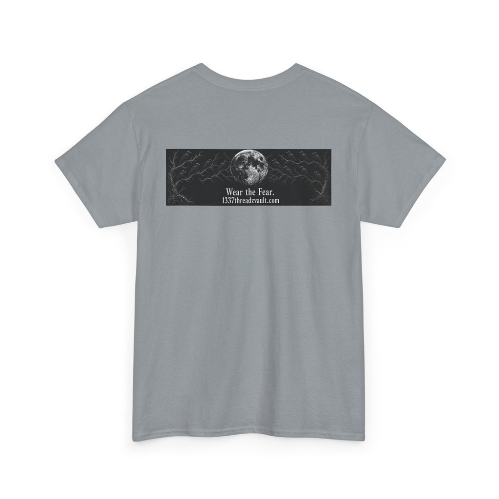 Graphic Tee — “The Only Flock Cameras We Need” Raven Illustration