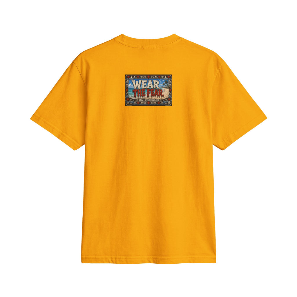 Beach Life Graphic Tee — "Wear The Fear" Surf Vibe T-Shirt