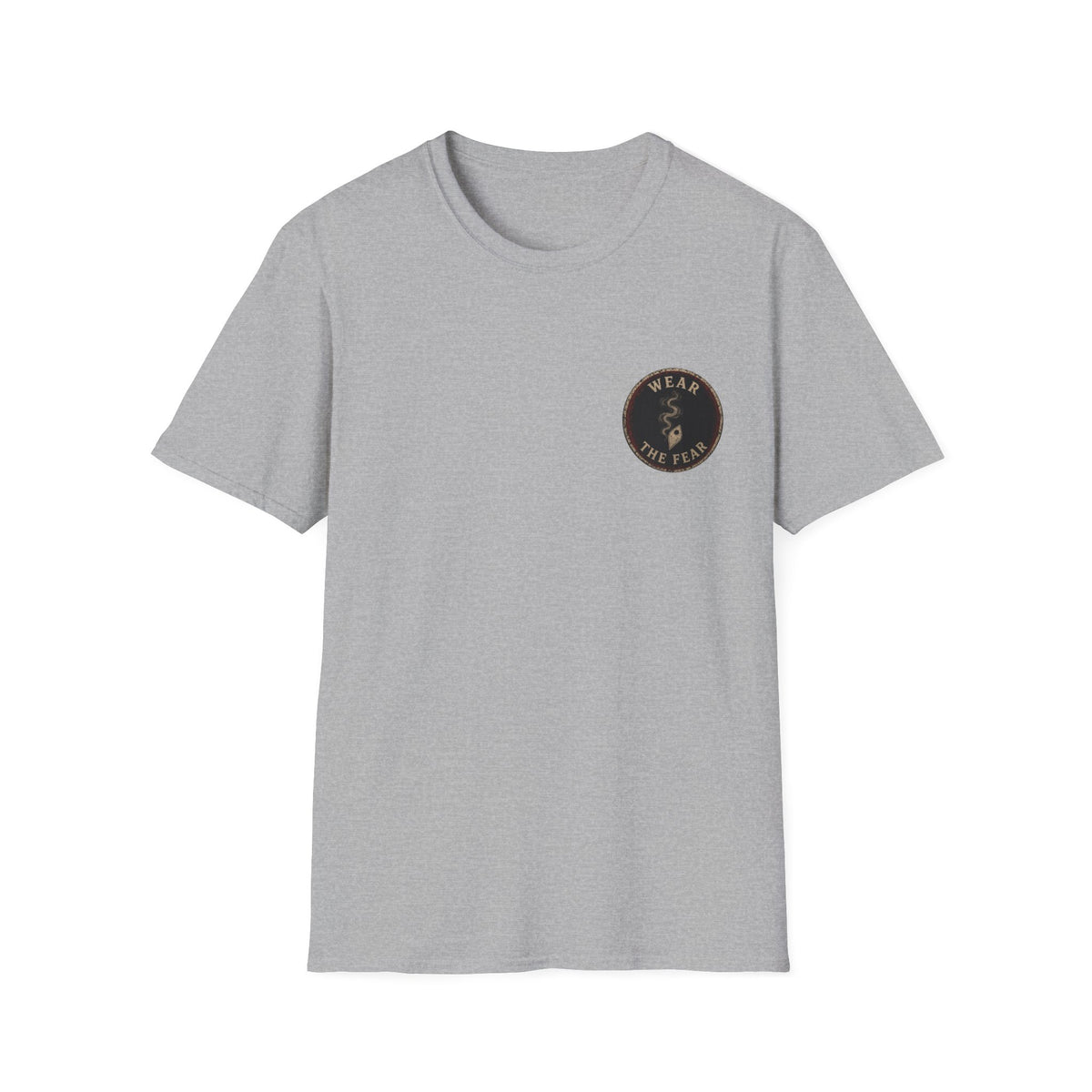 Wear The Fear Round Logo T‑Shirt — Wicked Ouija Party T-Shirt