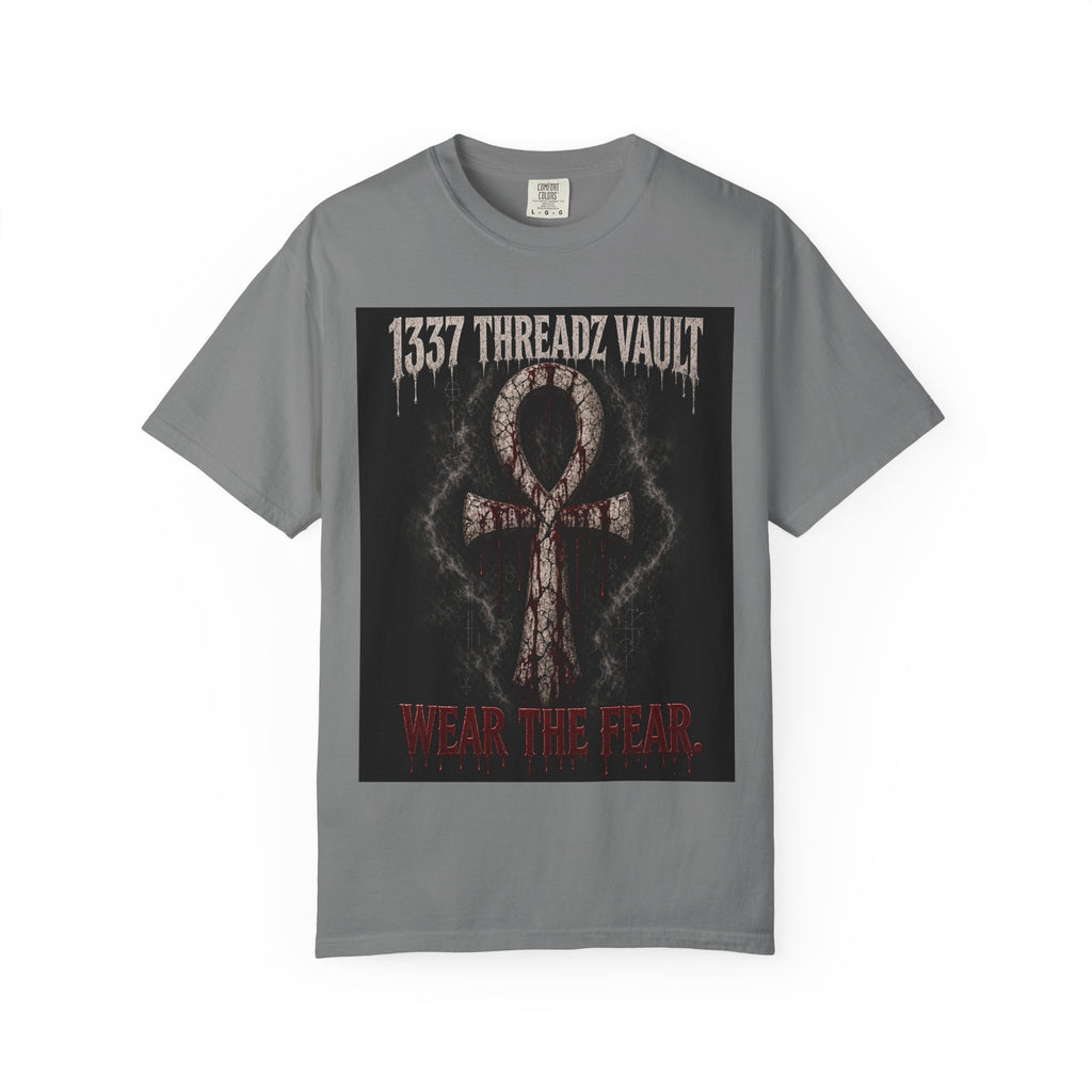 Wear The Fear T-Shirt — 1337 Threadz Vault Ankh Graphic Tee