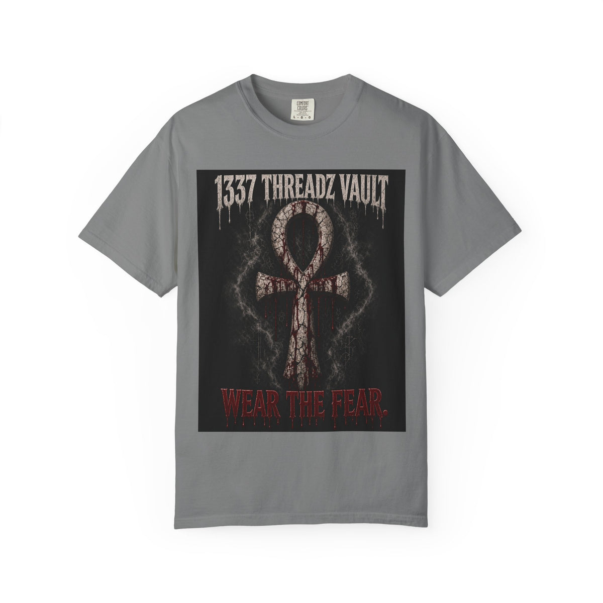 Wear The Fear T-Shirt — 1337 Threadz Vault Ankh Graphic Tee