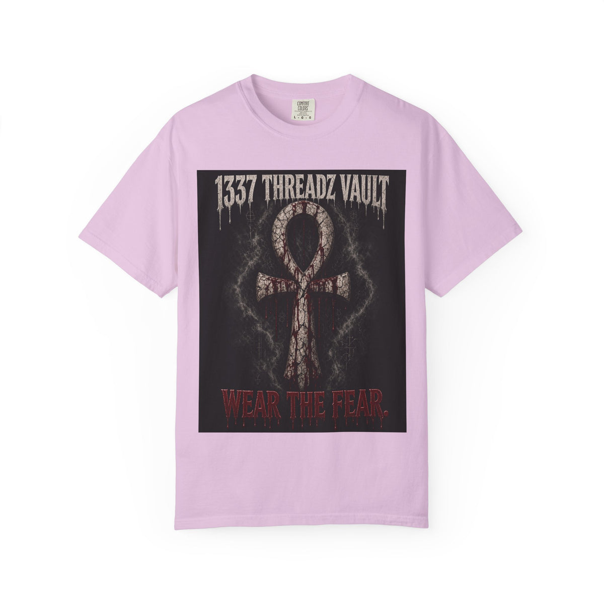 Wear The Fear T-Shirt — 1337 Threadz Vault Ankh Graphic Tee