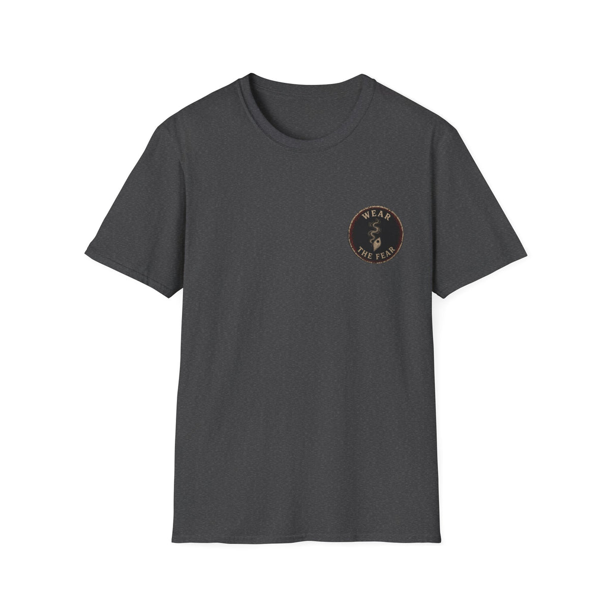 Wear The Fear Round Logo T‑Shirt — Wicked Ouija Party T-Shirt
