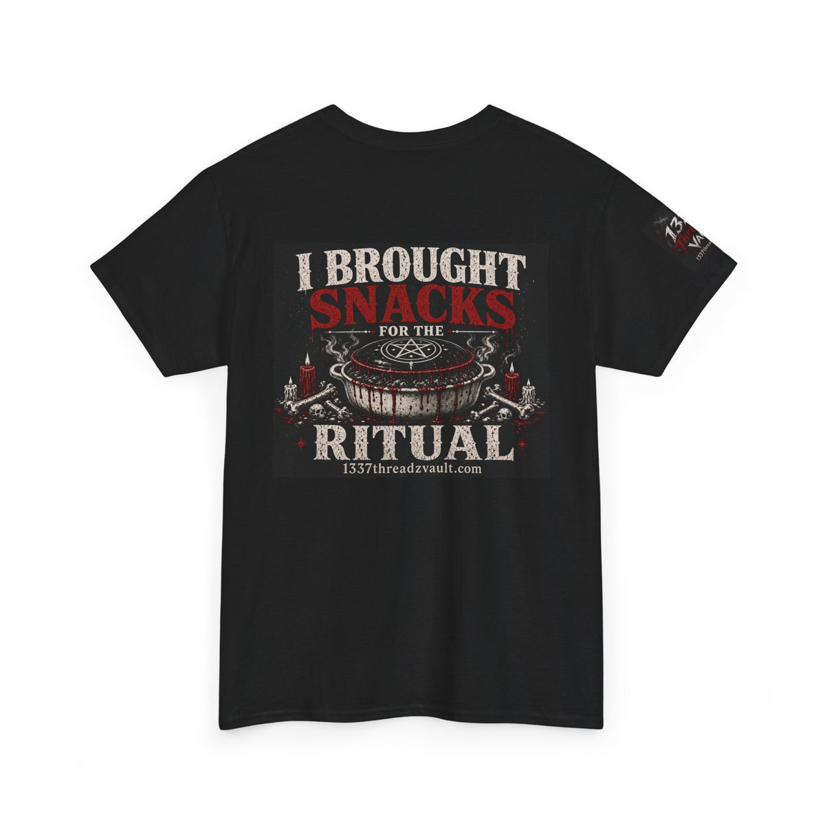 Snack Ritual T‑Shirt — “I Brought Snacks for the Ritual” Graphic Tee