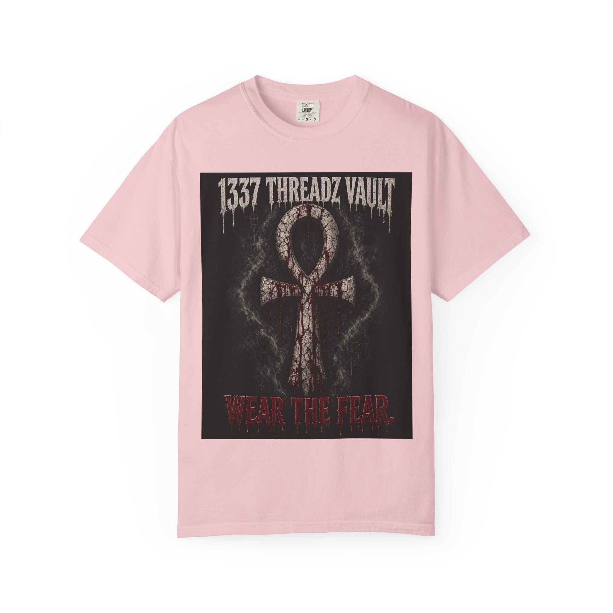 Wear The Fear T-Shirt — 1337 Threadz Vault Ankh Graphic Tee