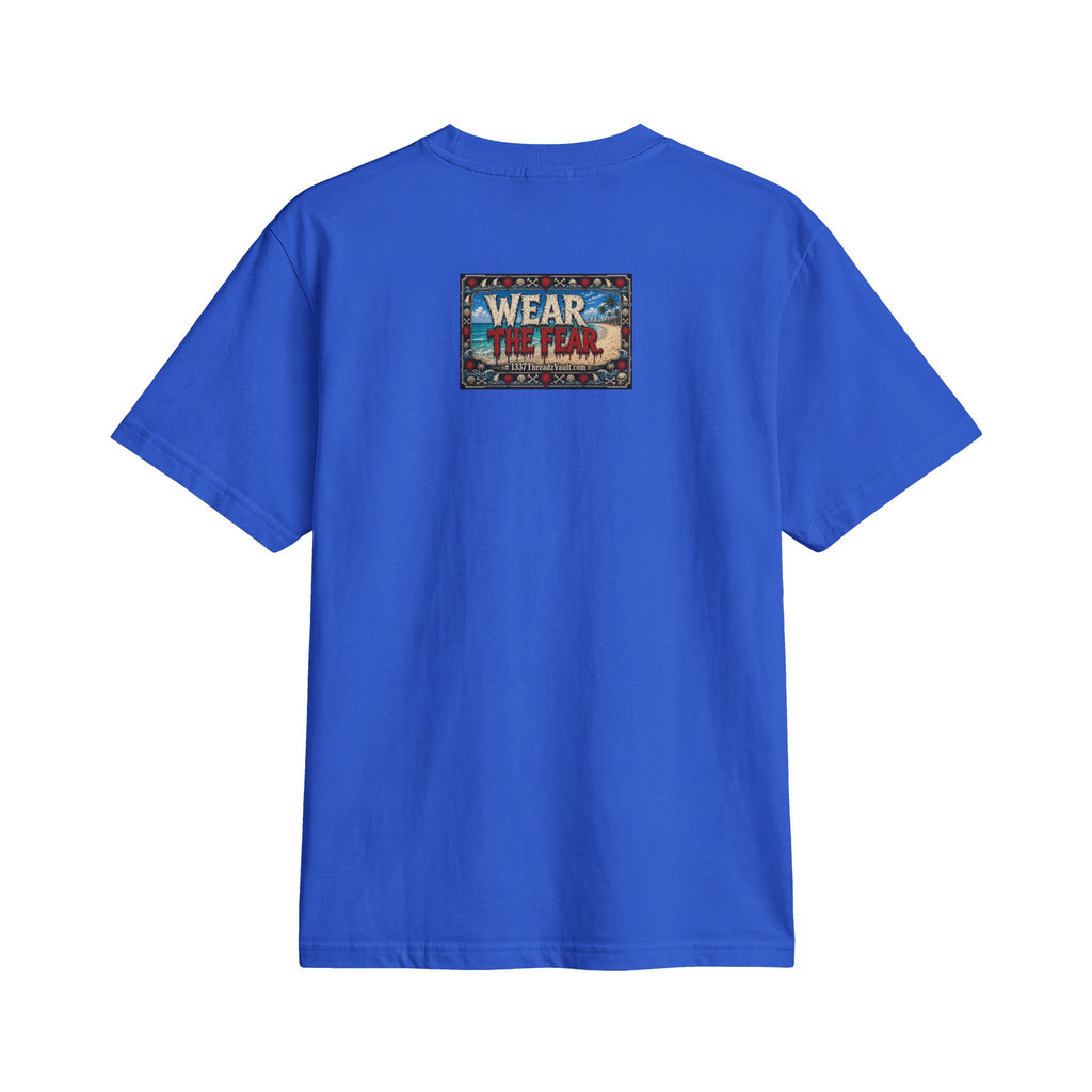 Beach Life Graphic Tee — "Wear The Fear" Surf Vibe T-Shirt