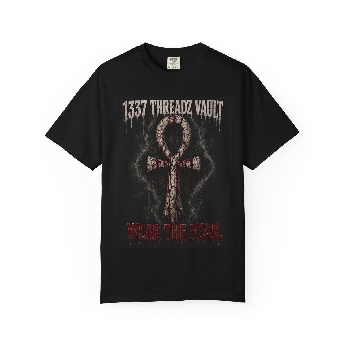 Wear The Fear T-Shirt — 1337 Threadz Vault Ankh Graphic Tee