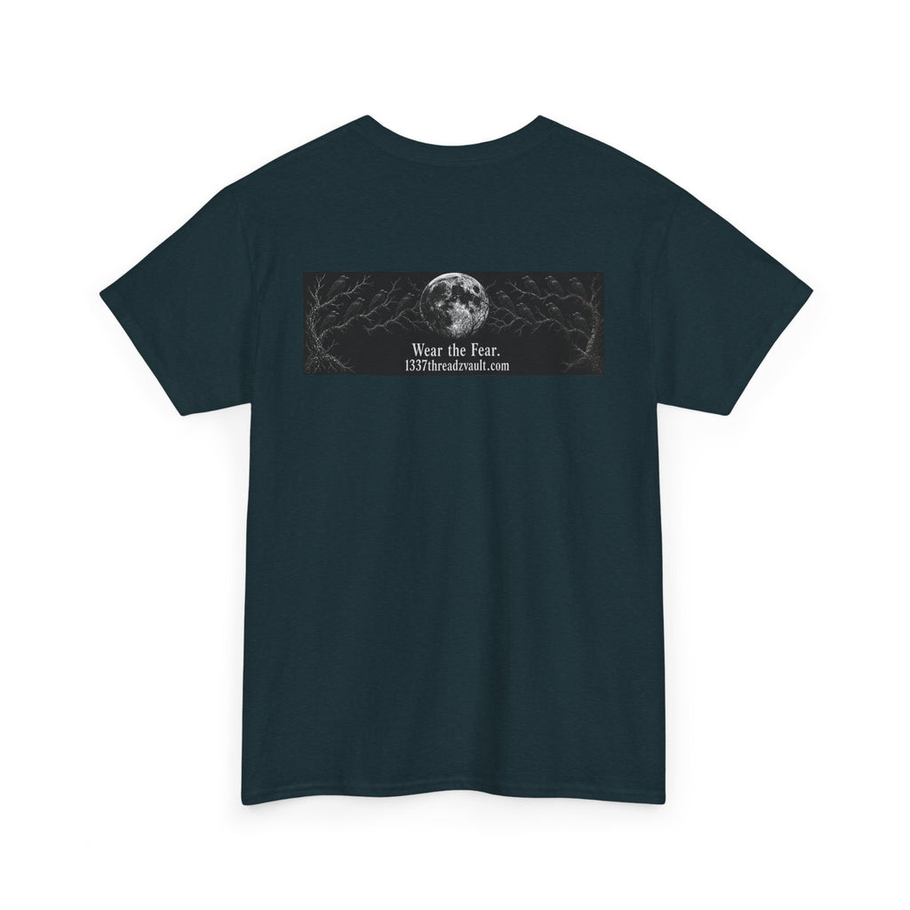 Graphic Tee — “The Only Flock Cameras We Need” Raven Illustration