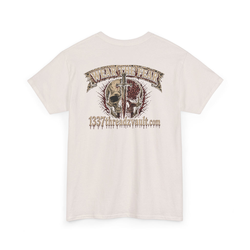 No Brainer Skull Tee —Gothic Skeleton Graphic T-Shirt