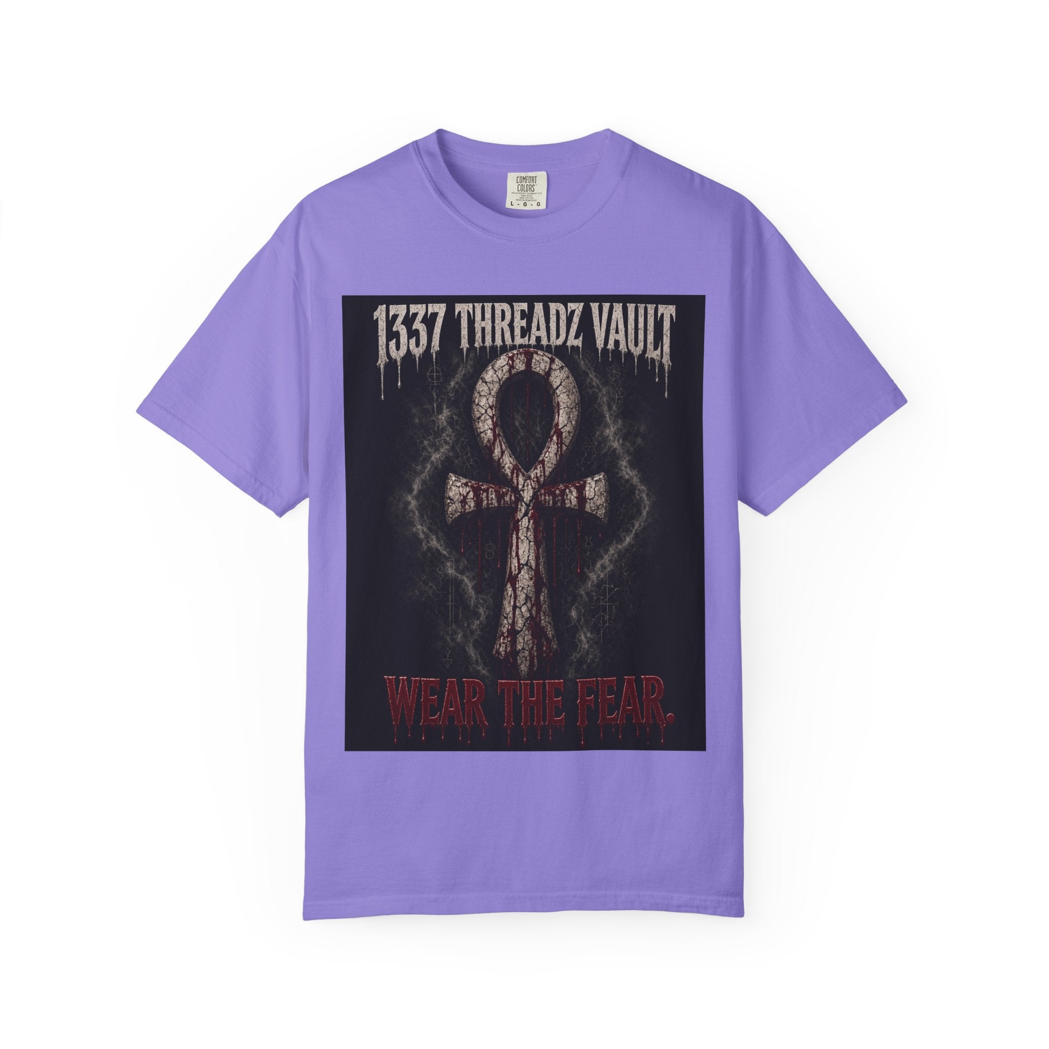 Wear The Fear T-Shirt — 1337 Threadz Vault Ankh Graphic Tee