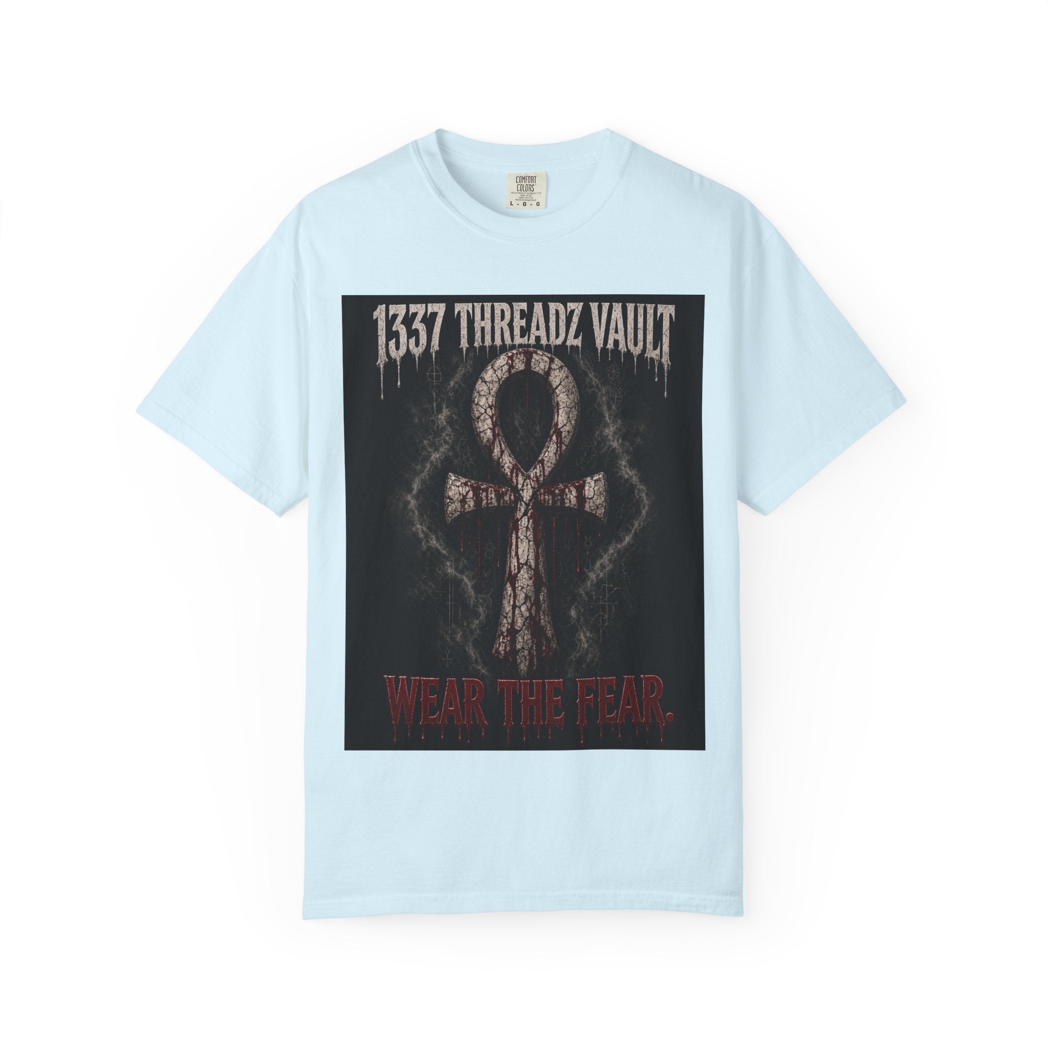 Wear The Fear T-Shirt — 1337 Threadz Vault Ankh Graphic Tee