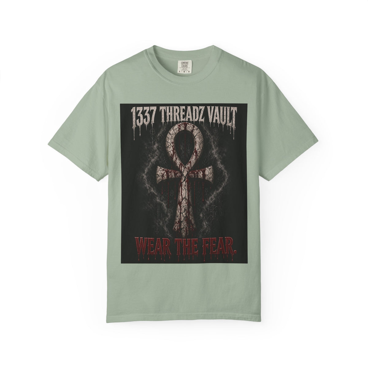 Wear The Fear T-Shirt — 1337 Threadz Vault Ankh Graphic Tee