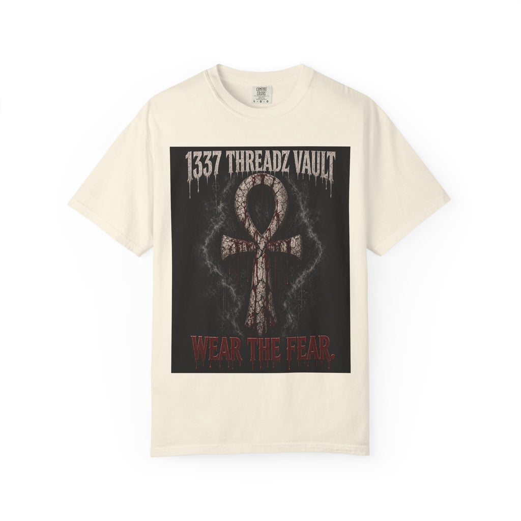 Wear The Fear T-Shirt — 1337 Threadz Vault Ankh Graphic Tee