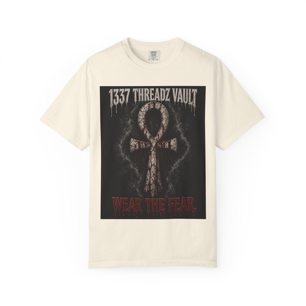 Wear The Fear T-Shirt — 1337 Threadz Vault Ankh Graphic Tee