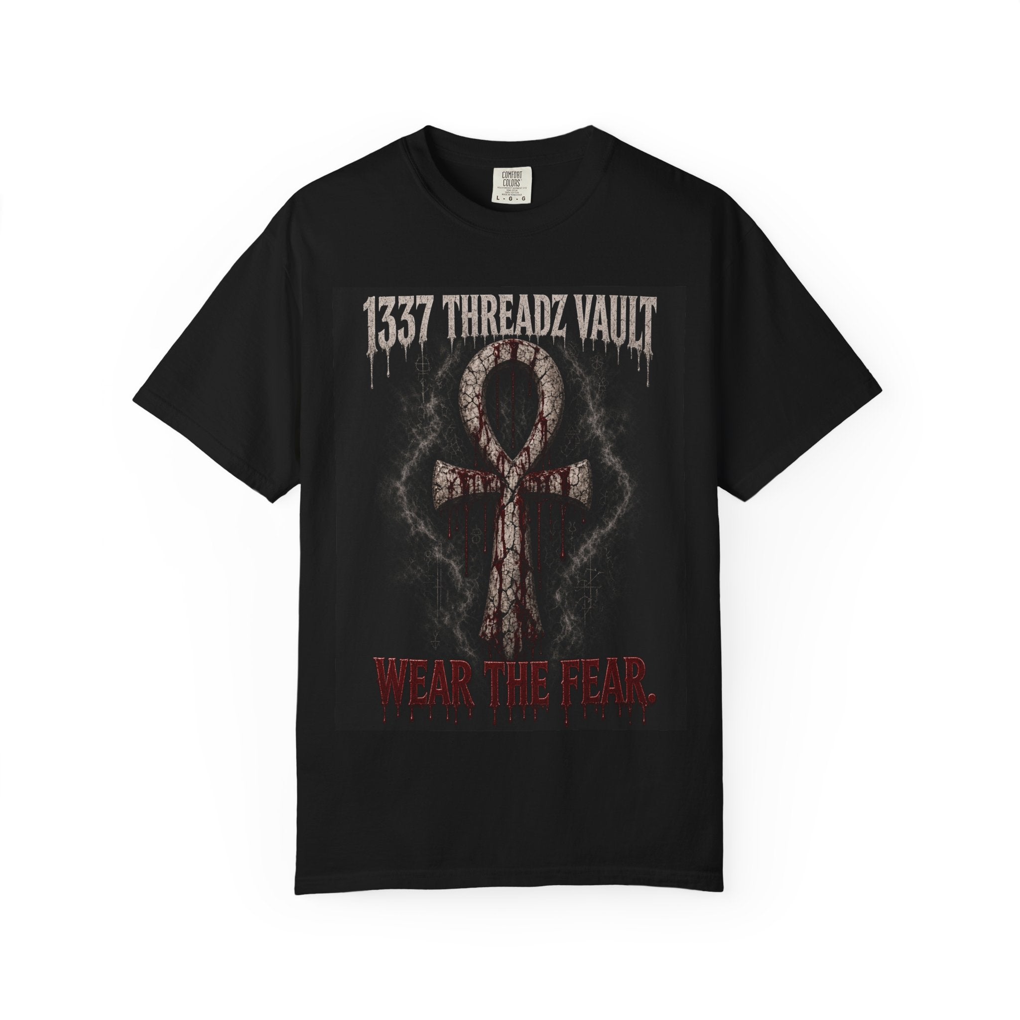 Wear The Fear T-Shirt — 1337 Threadz Vault Ankh Graphic Tee