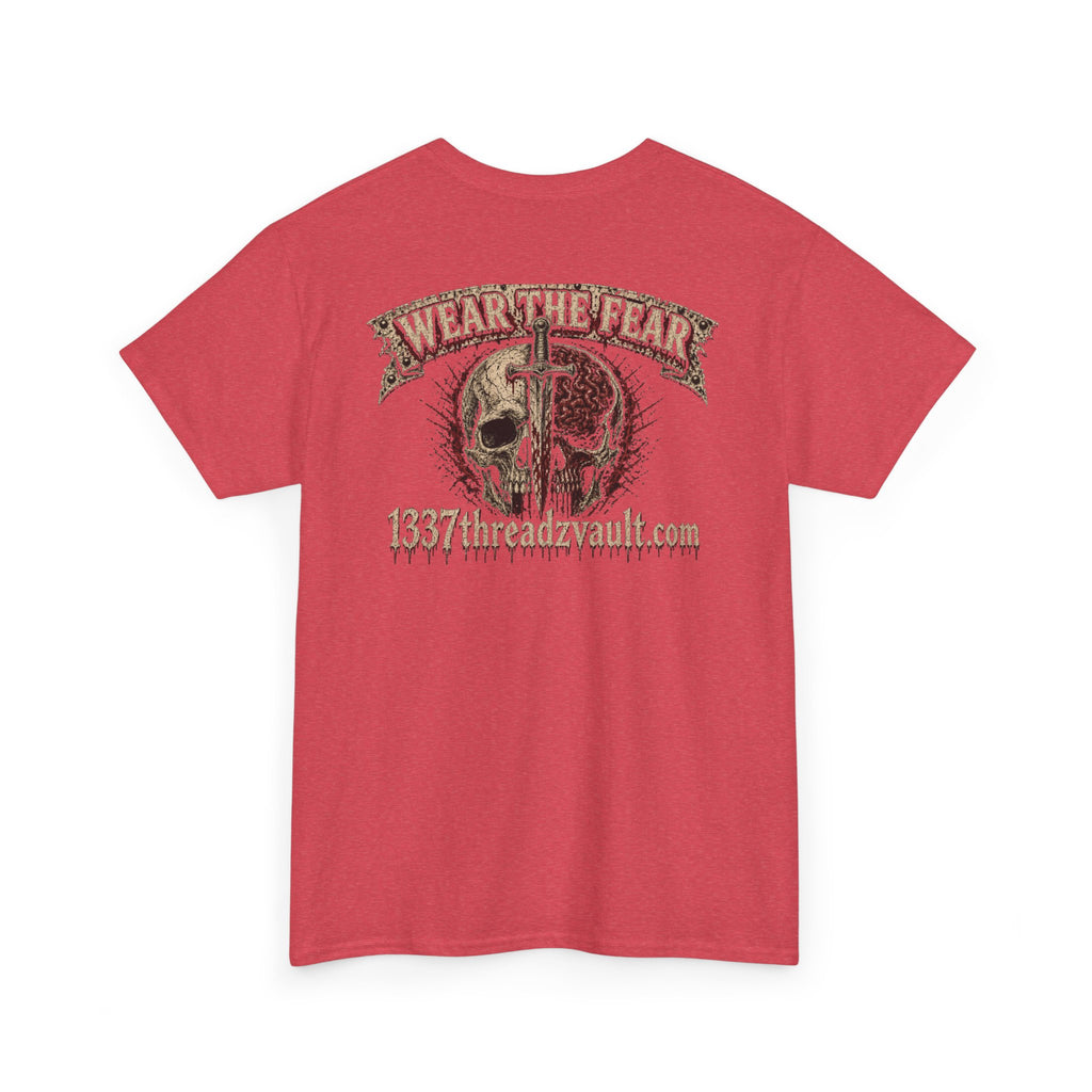 No Brainer Skull Tee —Gothic Skeleton Graphic T-Shirt