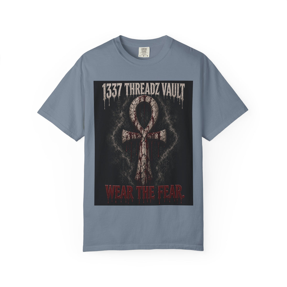 Wear The Fear T-Shirt — 1337 Threadz Vault Ankh Graphic Tee