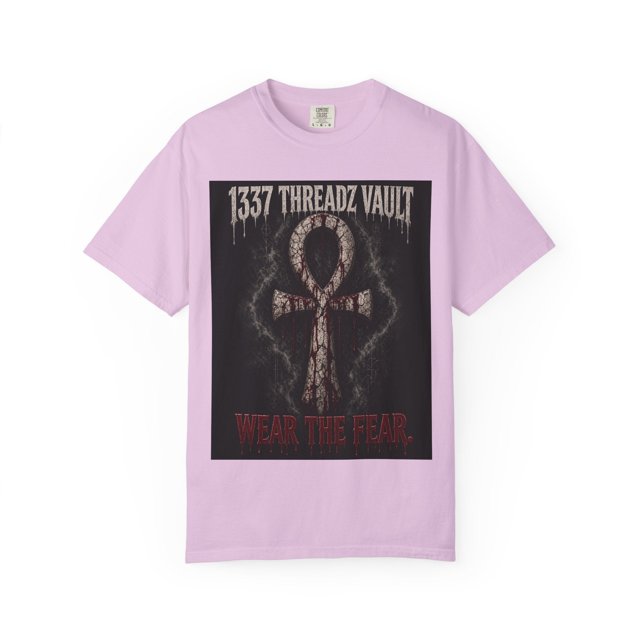 Wear The Fear T-Shirt — 1337 Threadz Vault Ankh Graphic Tee