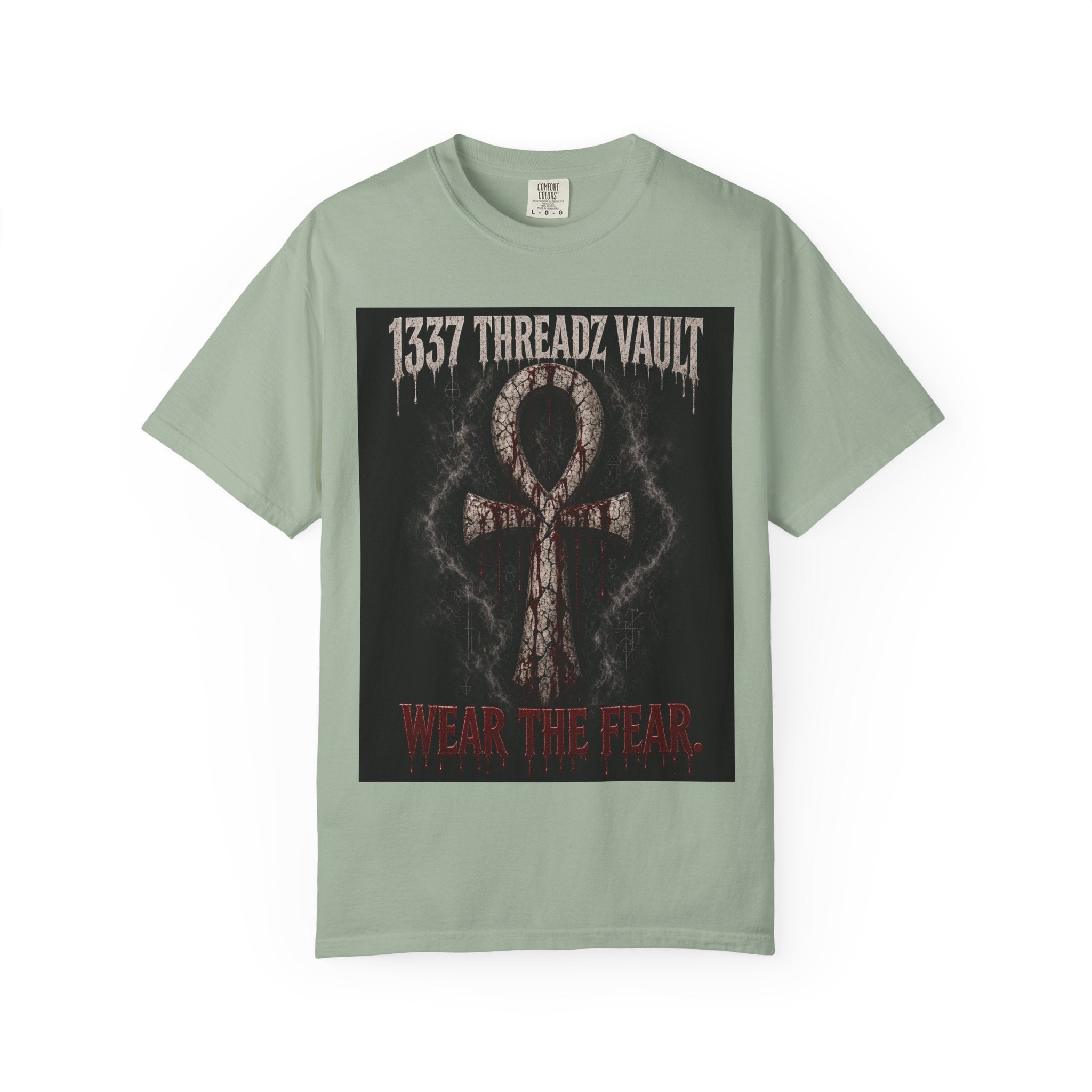 Wear The Fear T-Shirt — 1337 Threadz Vault Ankh Graphic Tee