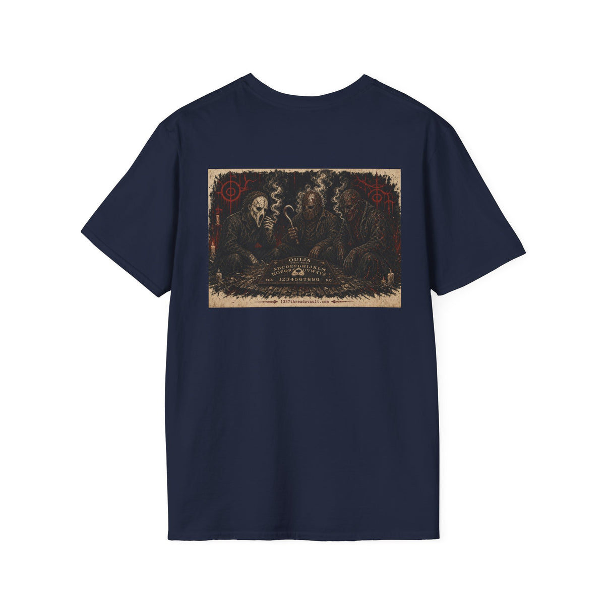 Wear The Fear Round Logo T‑Shirt — Wicked Ouija Party T-Shirt
