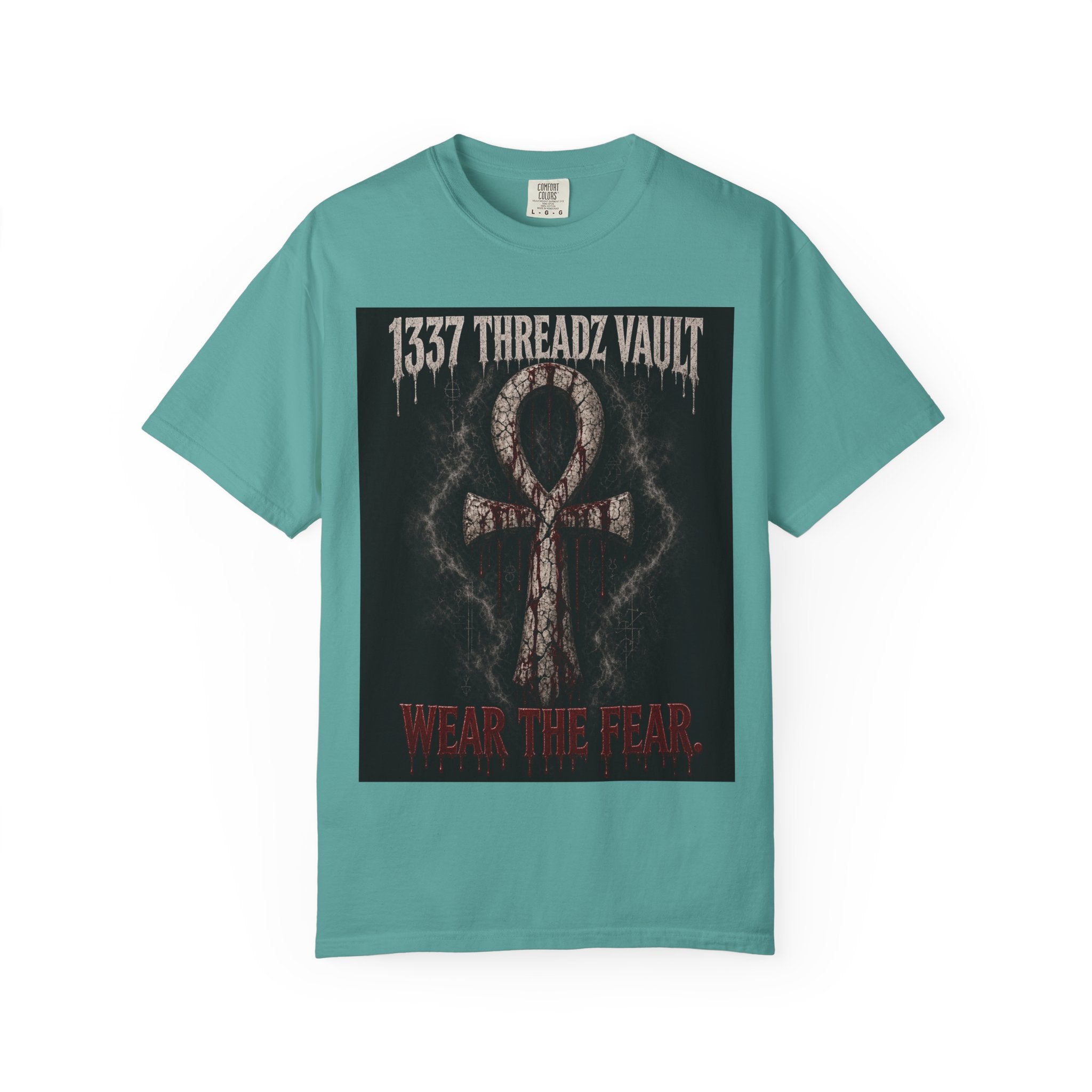 Wear The Fear T-Shirt — 1337 Threadz Vault Ankh Graphic Tee