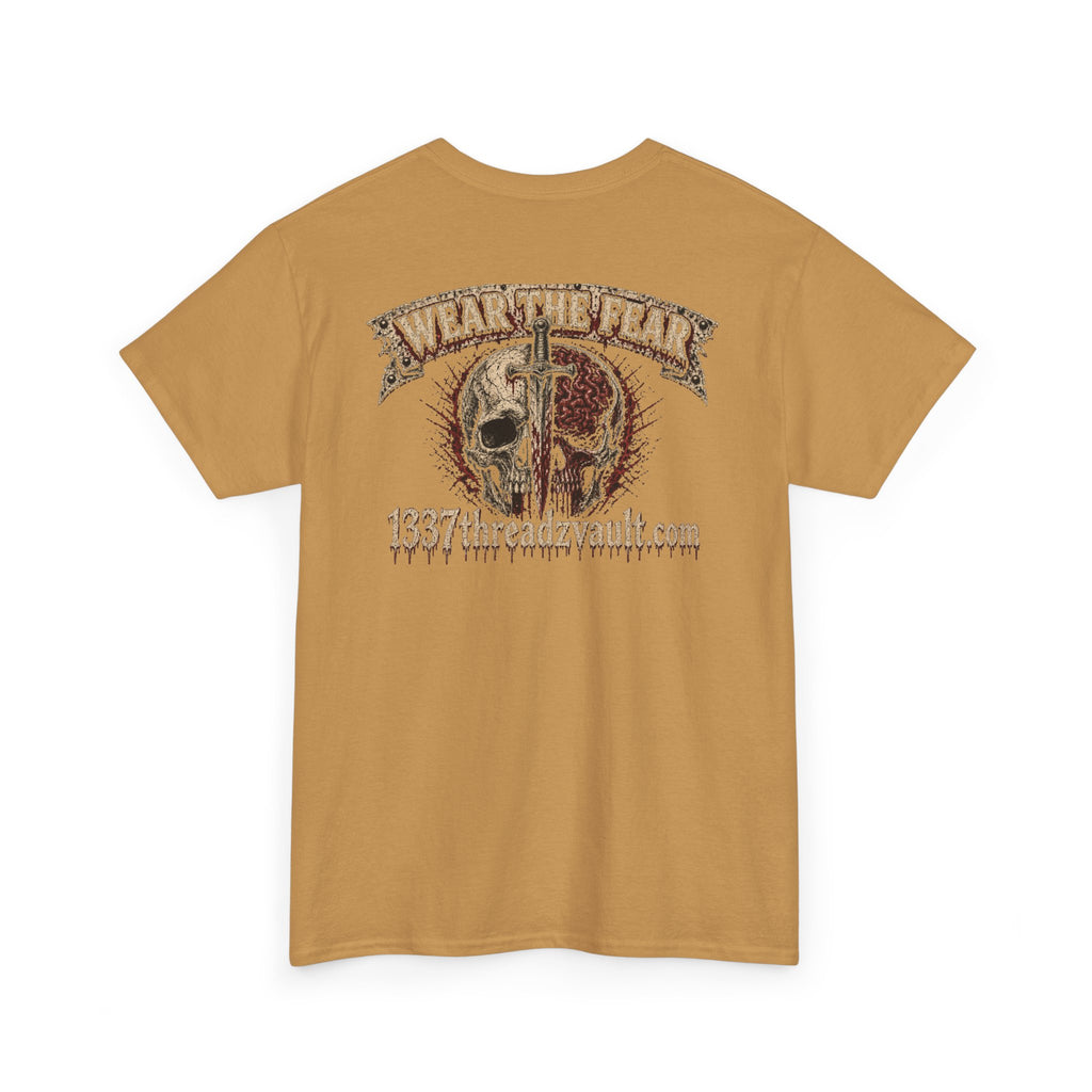 No Brainer Skull Tee —Gothic Skeleton Graphic T-Shirt