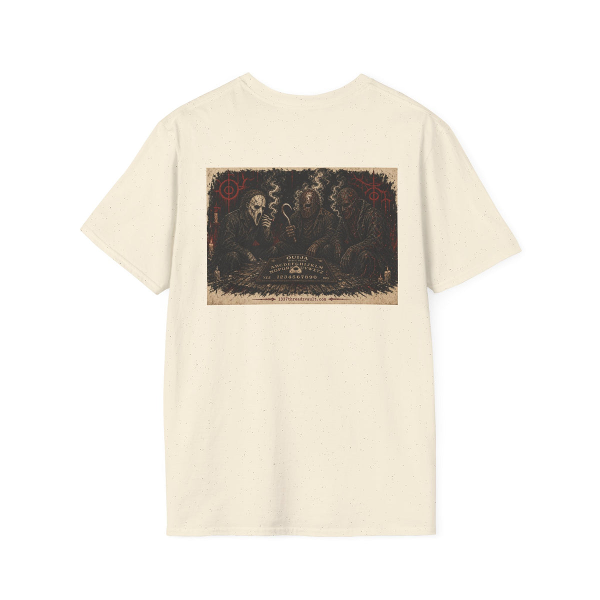 Wear The Fear Round Logo T‑Shirt — Wicked Ouija Party T-Shirt