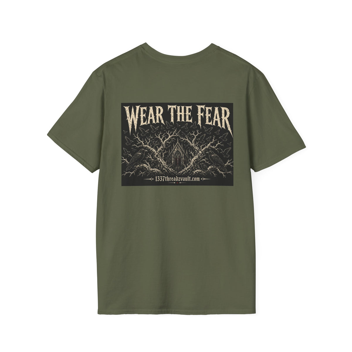 Wear the Fear Pocket Tee — Crows and Crypts T-Shirt