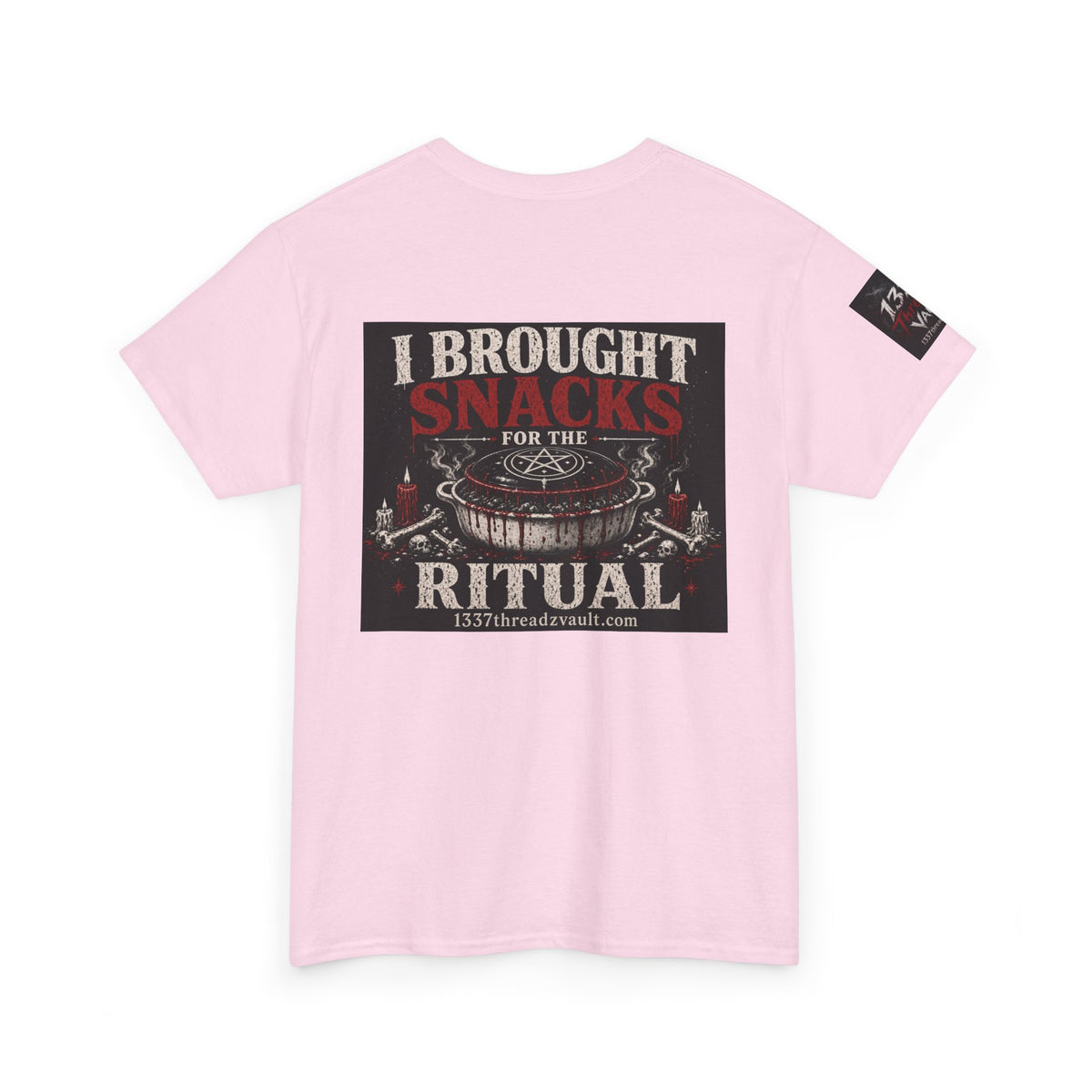 Snack Ritual T‑Shirt — “I Brought Snacks for the Ritual” Graphic Tee