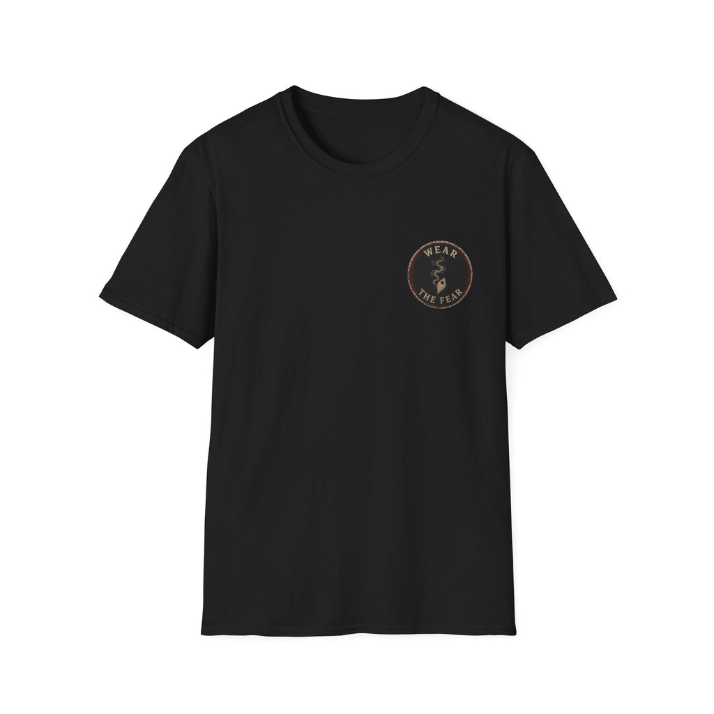 Wear The Fear Round Logo T‑Shirt — Wicked Ouija Party T-Shirt