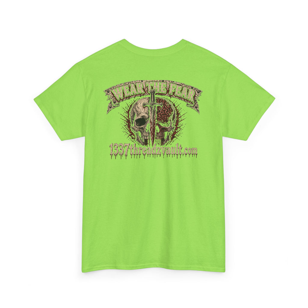 No Brainer Skull Tee —Gothic Skeleton Graphic T-Shirt