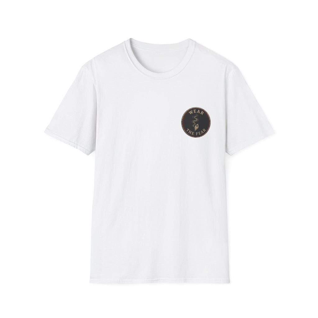 Wear The Fear Round Logo T‑Shirt — Wicked Ouija Party T-Shirt