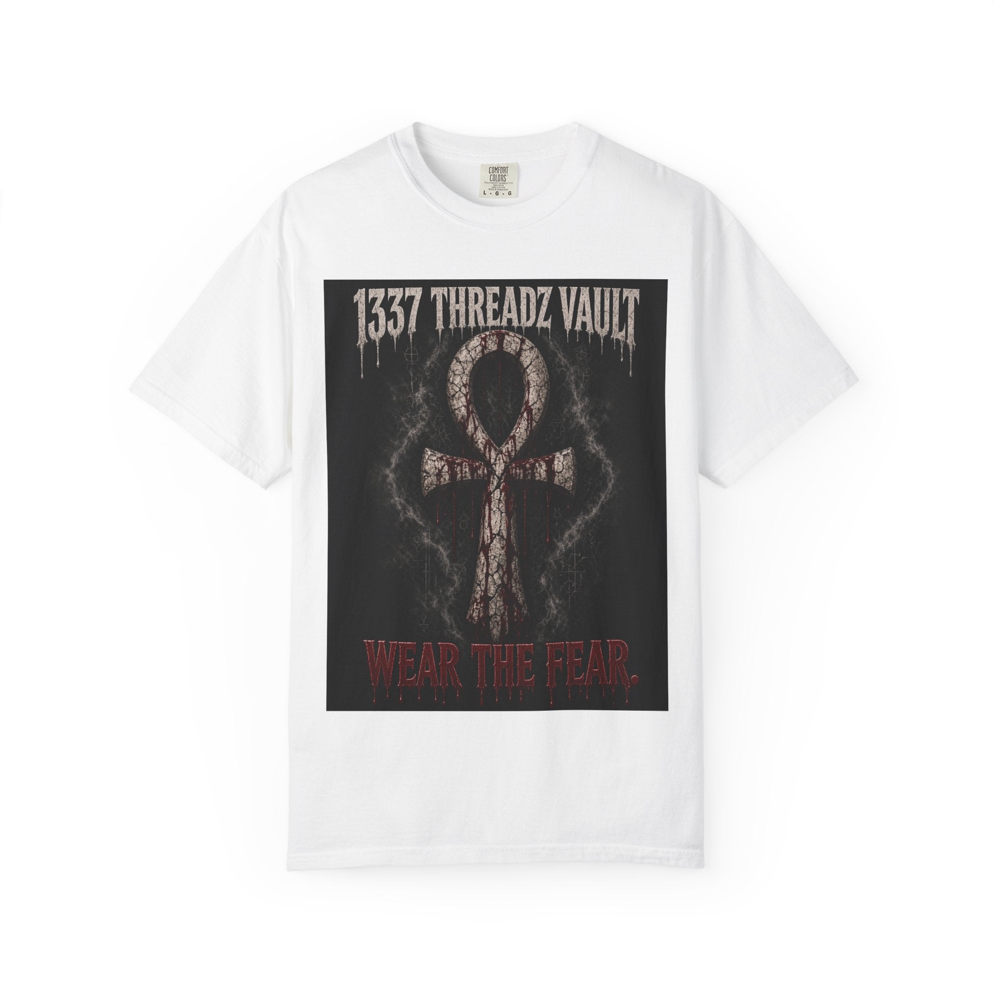 Wear The Fear T-Shirt — 1337 Threadz Vault Ankh Graphic Tee