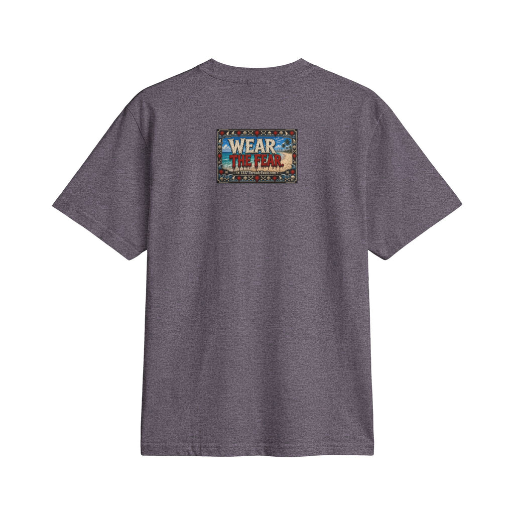 Beach Life Graphic Tee — "Wear The Fear" Surf Vibe T-Shirt