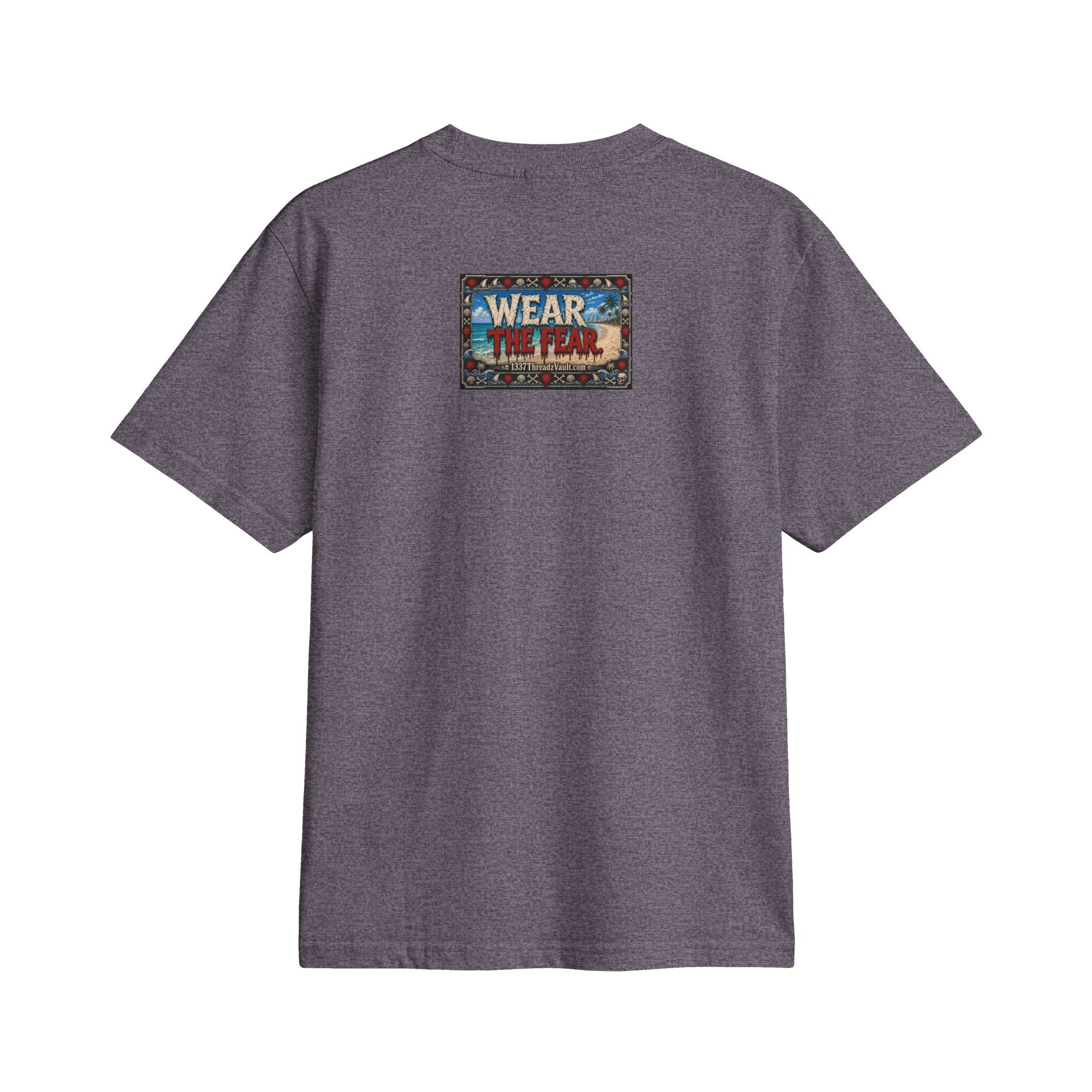 Beach Life Graphic Tee — "Wear The Fear" Surf Vibe T-Shirt