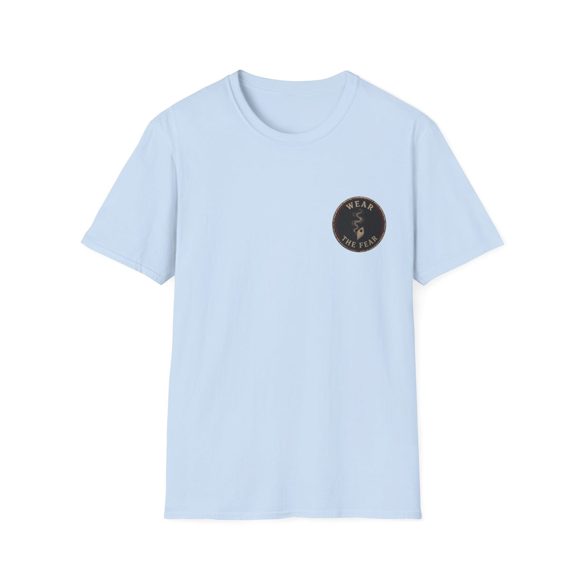 Wear The Fear Round Logo T‑Shirt — Wicked Ouija Party T-Shirt